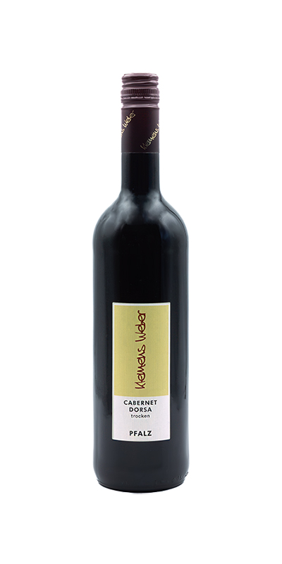 Produktbild von: <br>9 — 2023er Cabernet Dorsa Rotwein<br>Qualitätswein trocken<br>Pfalz 0,75 l<br>Silberne Kammerpreismünze<br>