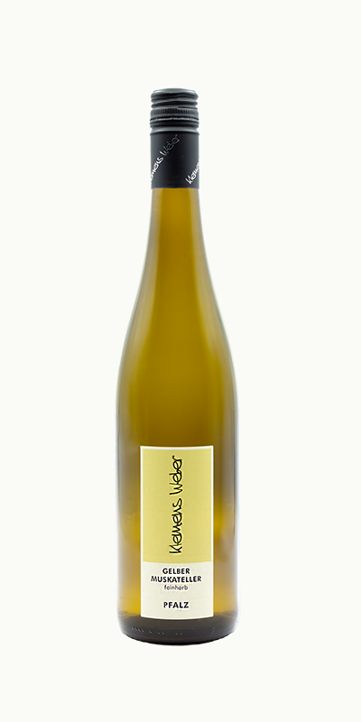 Produktbild von: <br>31 — 2024er Gelber Muskateller<br>Qualitätswein feinherb<br>Pfalz 0,75 l<br>Silberne Kammerpreismünze<br>