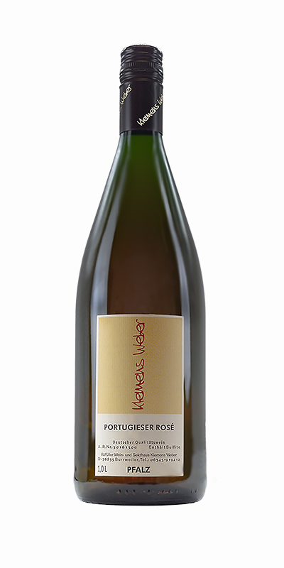 Produktbild von: <br>151 — 2024er Portugieser Rosé<br>Qualitätswein lieblich<br>Pfalz 1,0 l<br>