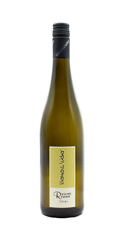 Produktbild von: <br>29b — 2023er Riesling Réserve Schiefer<br>Qualitätswein trocken<br>Burrweiler Altenforst 0,75 l<br>Bronzene Kammerpreismünze<br>
