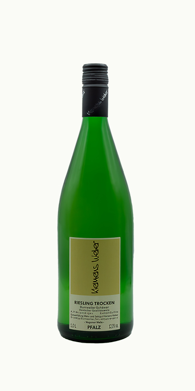 Produktbild von: <br>24 — 2024er Riesling<br>Qualitätswein trocken<br>Burrweiler Schäwer 1,0 l<br>
