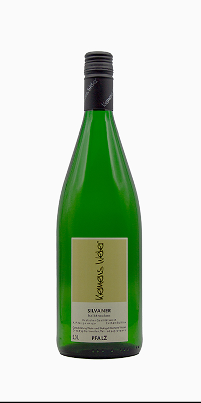 Produktbild von: <br>22 — 2025er Silvaner<br>Qualitätswein halbtrocken<br>Pfalz 1,0 l<br>